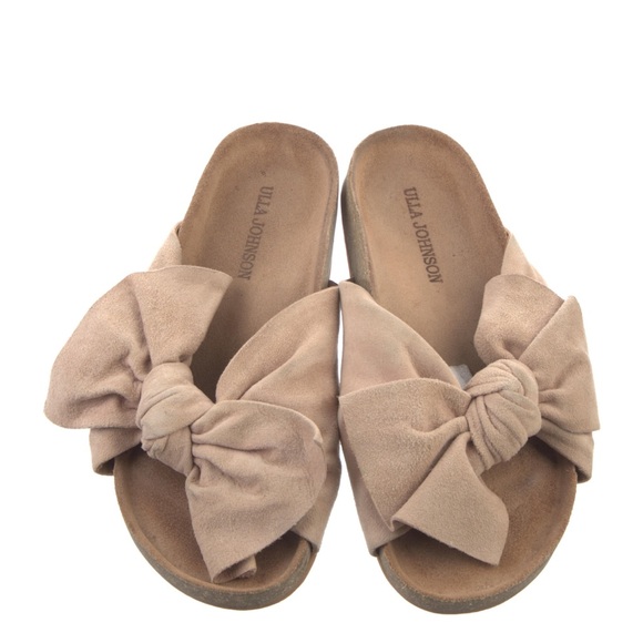 Ulla Johnson Ingrid Slide in Taupe, 8 - Picture 5 of 9